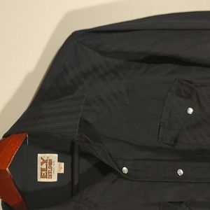 Men's: Western Cowboy Striped Button Down